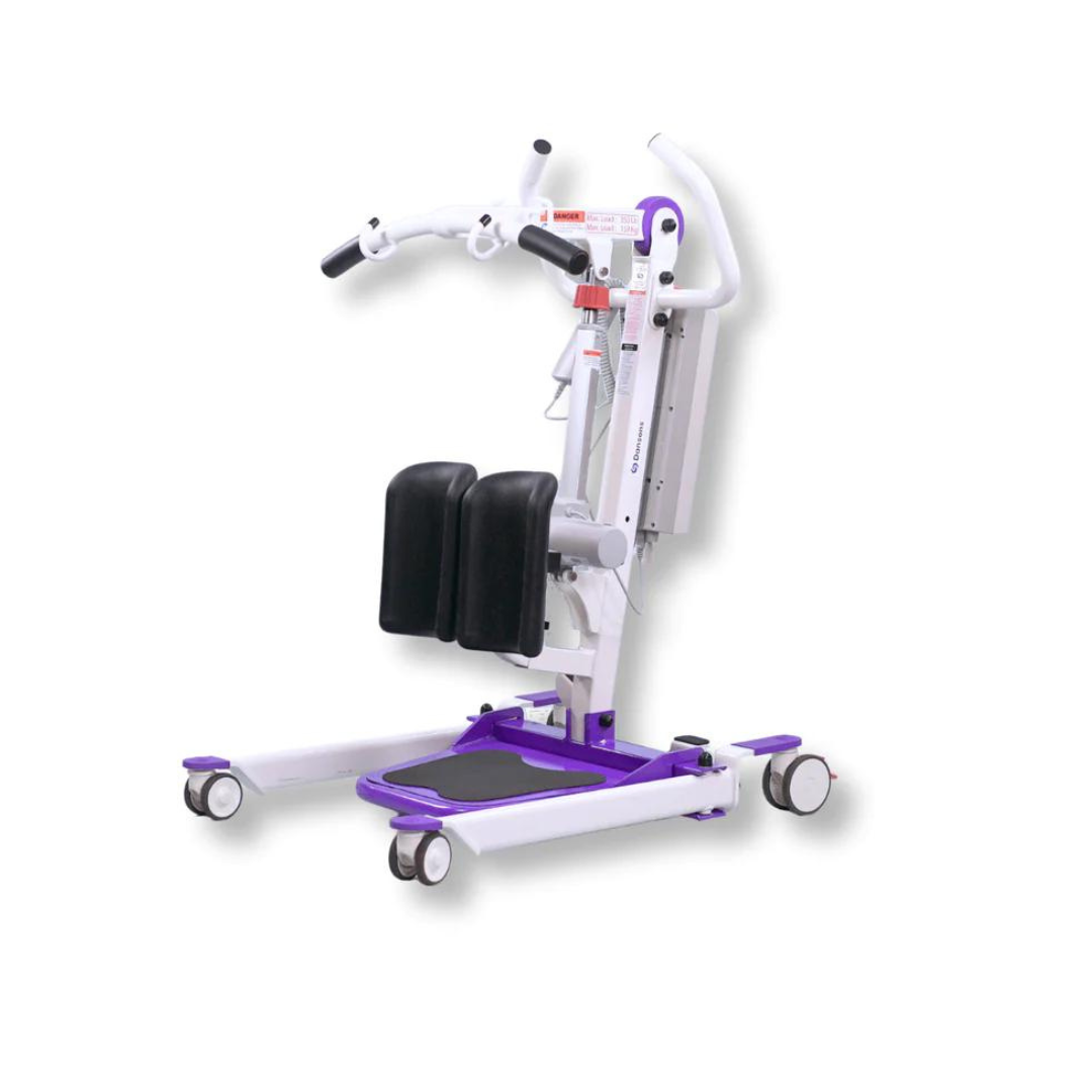 Dansons Medical SA350 Compact Electric or Hydraulic Sit-To-Stand Patient Lift + FREE Sling - primehubstore.shop Patient Lifts