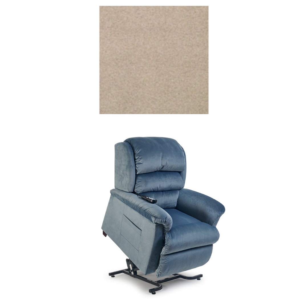 Golden Tech PR766 Relaxer MaxiComfort® Ultimate Recliner with Assisted Lift - Small - Camel