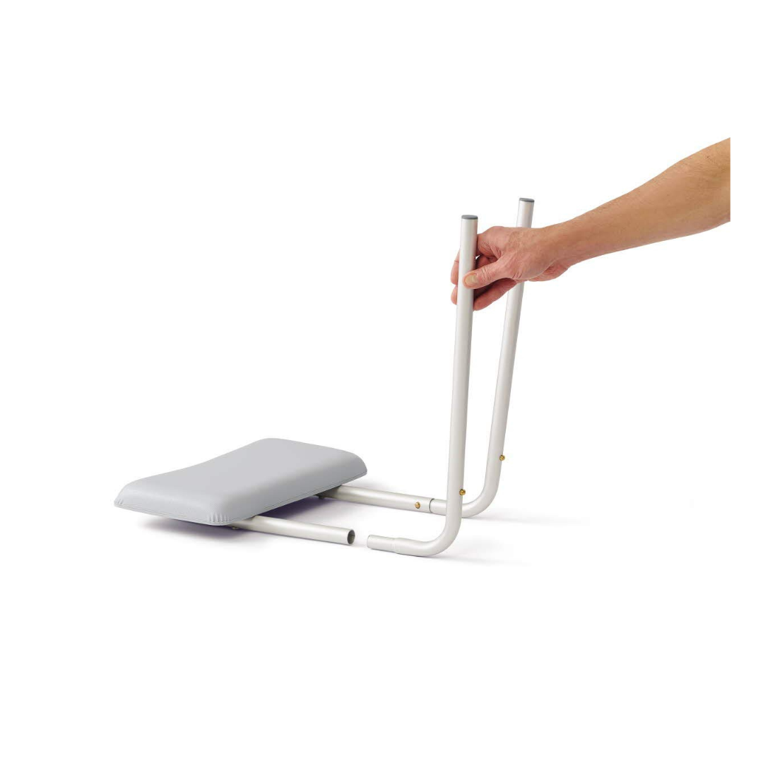 Medline Bariatric Combination Padded Transfer Bench and Commode - primehubstore.shop Transfer Benches