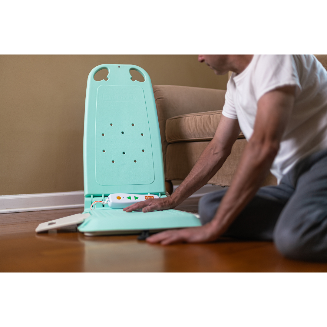 SuperHandy GoRise LT Portable Floor Lift - Extremely Lightweight (19 lbs) GUT170 - primehubstore.shop
