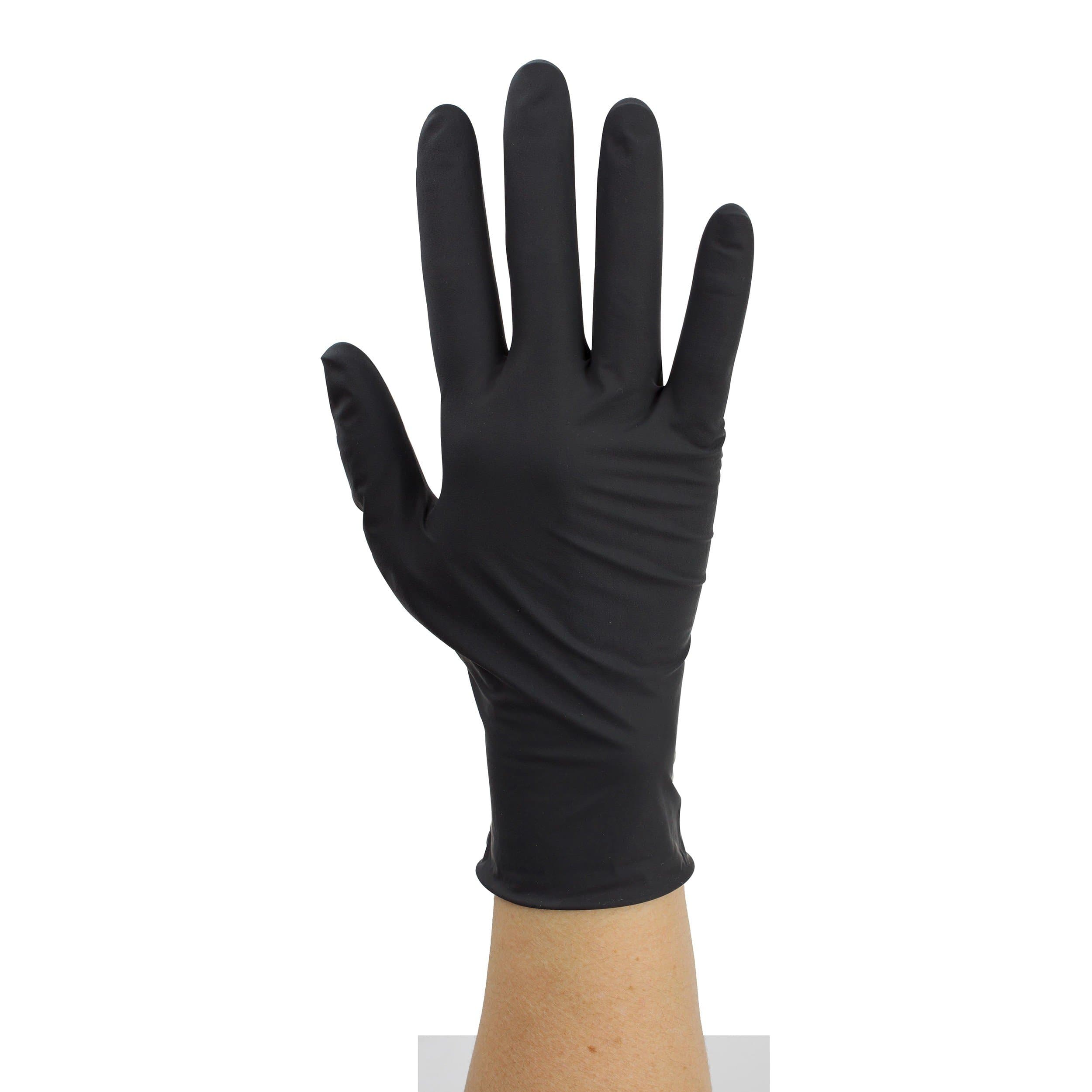 Dynarex Black Arrow Powder-Free Latex Exam Gloves - primehubstore.shop Latex Gloves
