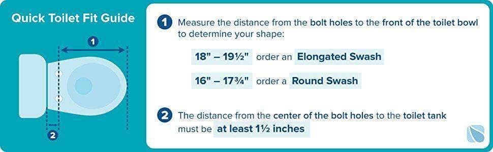 Brondell Swash 400 Bidet Seat with Air Dryer and Stainless-Steel Nozzle – Nightlight & Nozzle Oscillation - primehubstore.shop Bidets