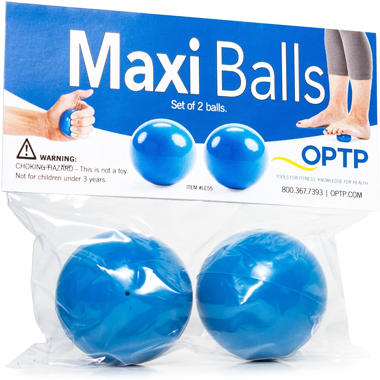 OPTP Maxi and Mini Balls - Improve Finger Strength & Dexterity - primehubstore.shop Exercise Balls