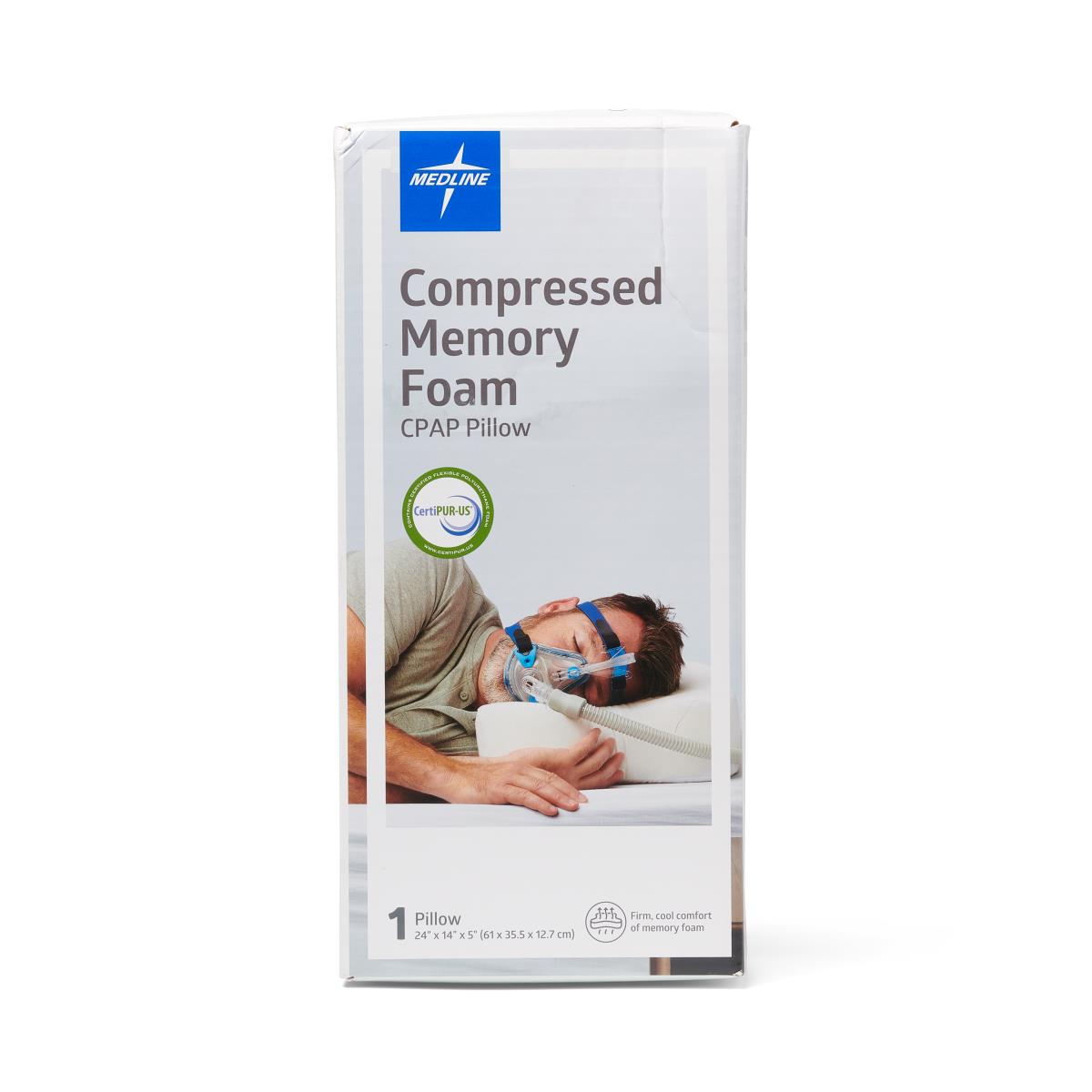 Medline CPAP Pillows with Washable Cover - 2 Options - Open Box - primehubstore.shop CPAP Pillows