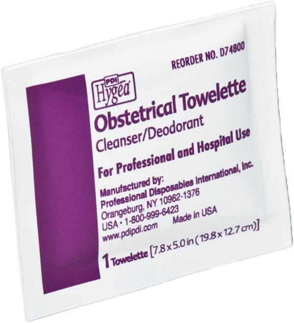 PDI Hygea Obstetrical Personal Cleansing Towelettes - primehubstore.shop Cleansing Wipes