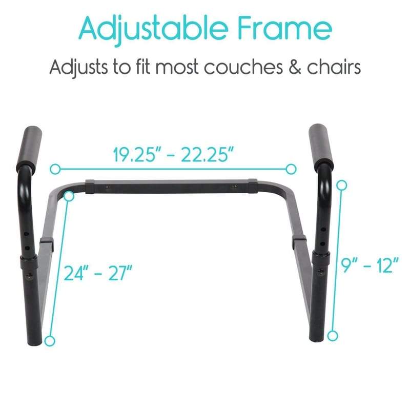 Vive Health Couch Stand Assist Bars - Height Adjustable - primehubstore.shop Stand Assist Aids