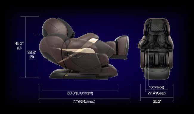 Osaki OS-4D Pro Paragon Full Body Zero Gravity Massage Chair- 13 Massage Programs - primehubstore.shop Massage Chairs