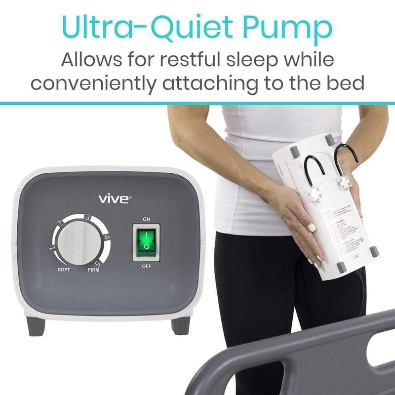 Vive Health Alternating Pressure Pad System with Pump & 130 Air Cells - primehubstore.shop Alternating Pressure Pads