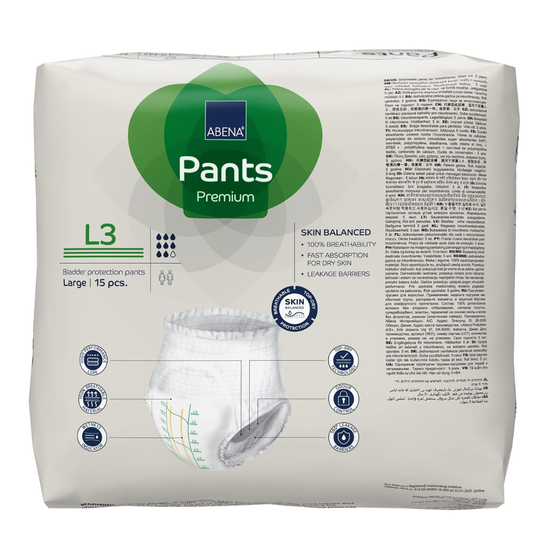 Abena Abri-Flex Pull On Premium Protective Underwear - Level 3 - All Sizes - primehubstore.shop Incontinence