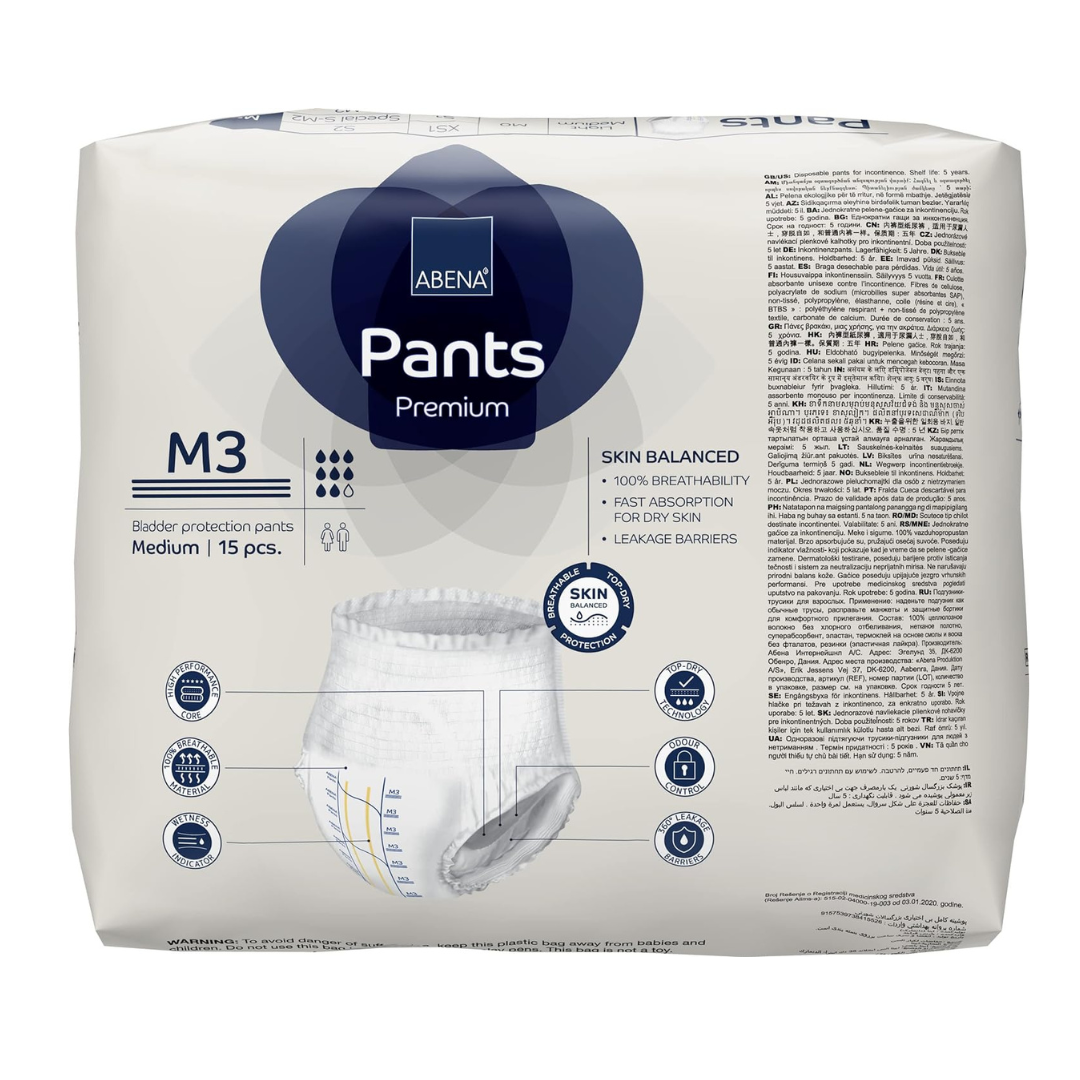 Abena Abri-Flex Pull On Premium Protective Underwear - Level 3 - All Sizes - primehubstore.shop Incontinence