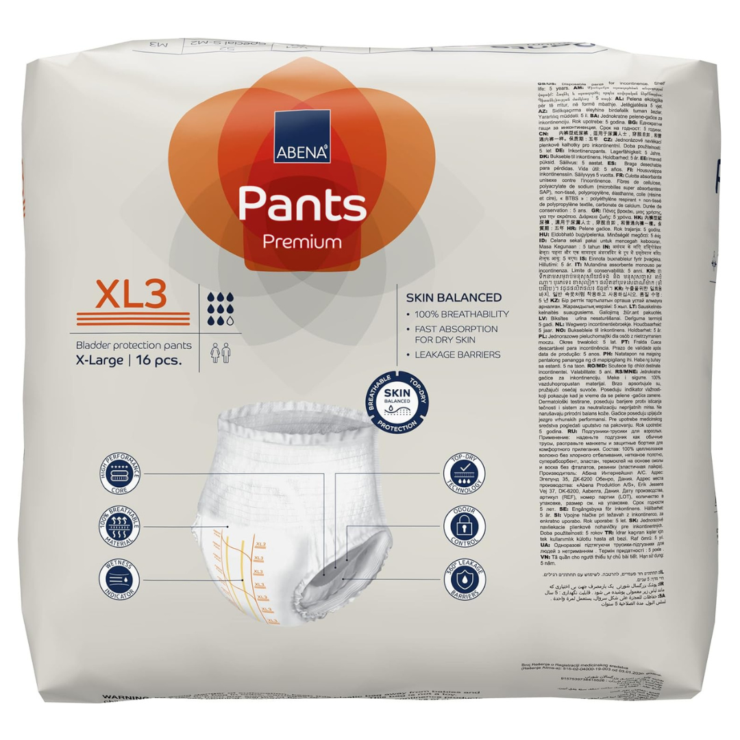 Abena Abri-Flex Pull On Premium Protective Underwear - Level 3 - All Sizes - primehubstore.shop Incontinence