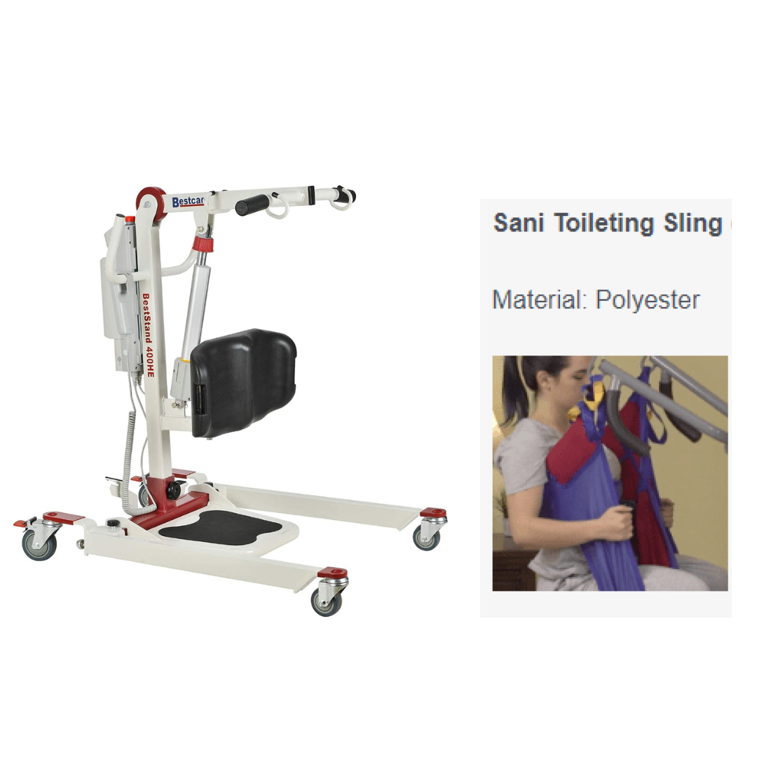 Bestcare SA400 ProCare BestStand Sit-To-Stand Compact Mini Patient Lift - primehubstore.shop Patient Lifts