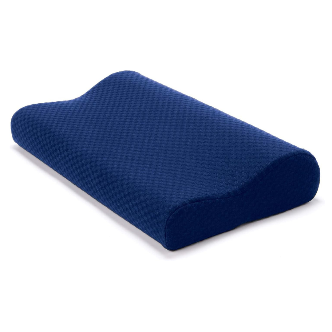 Carex Contour Cervical and Neck Pillow for Sleeping - Memory Foam - primehubstore.shop Pillows