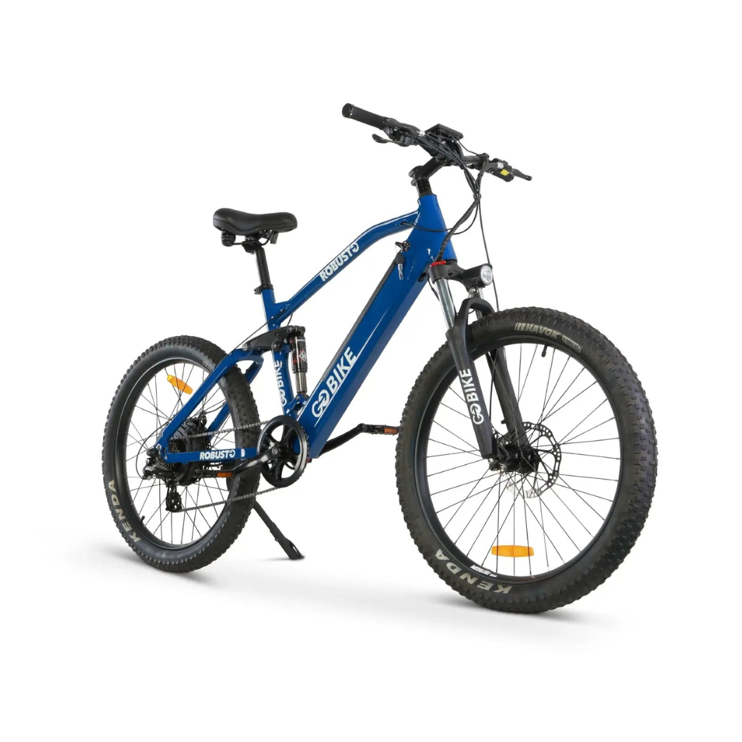 ComfyGo ROBUSTO Electric Mountain Bike with Front and Rear Suspension - primehubstore.shop Electric Bikes