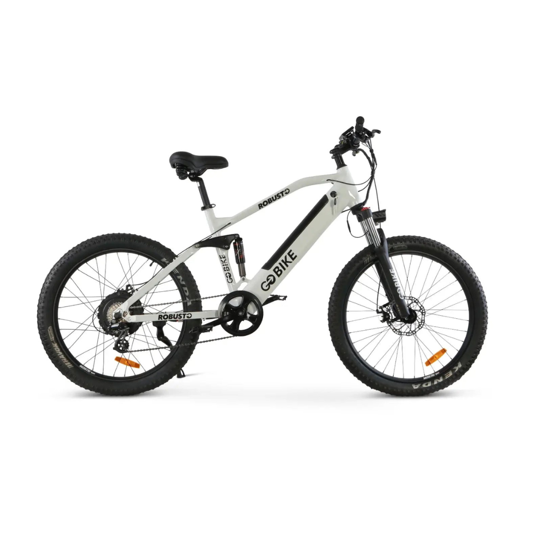 ComfyGo ROBUSTO Electric Mountain Bike with Front and Rear Suspension - primehubstore.shop Electric Bikes