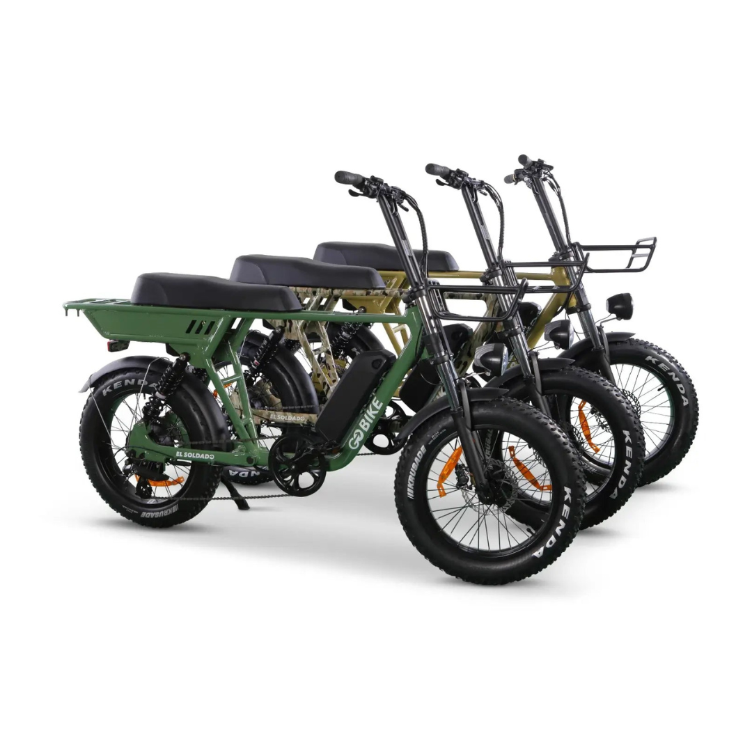 ComfyGo SOLDADO Lightweight 750W Dual-Passenger Electric Bike - primehubstore.shop Electric Bikes