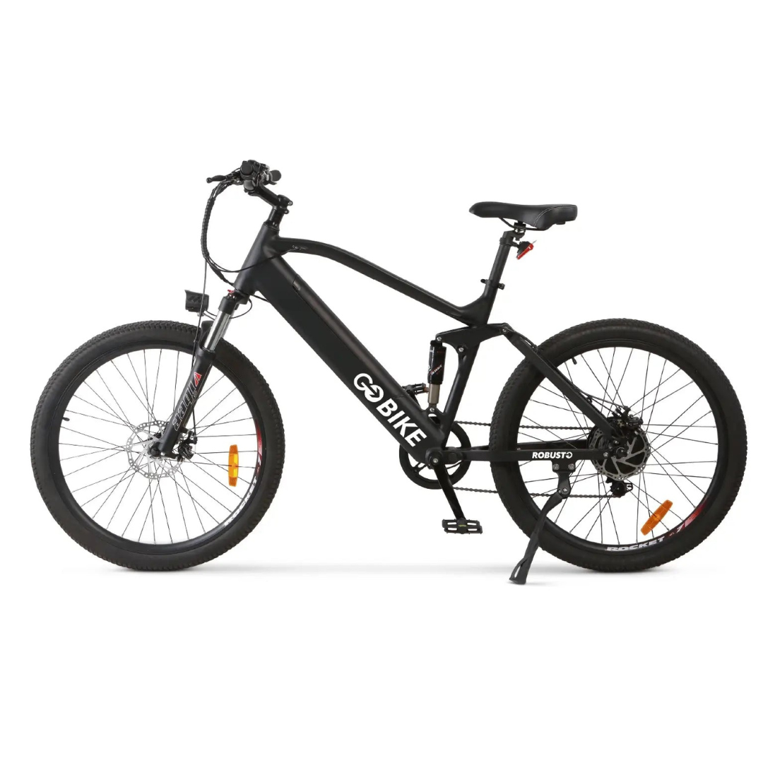 ComfyGo ROBUSTO Electric Mountain Bike with Front and Rear Suspension - primehubstore.shop Electric Bikes