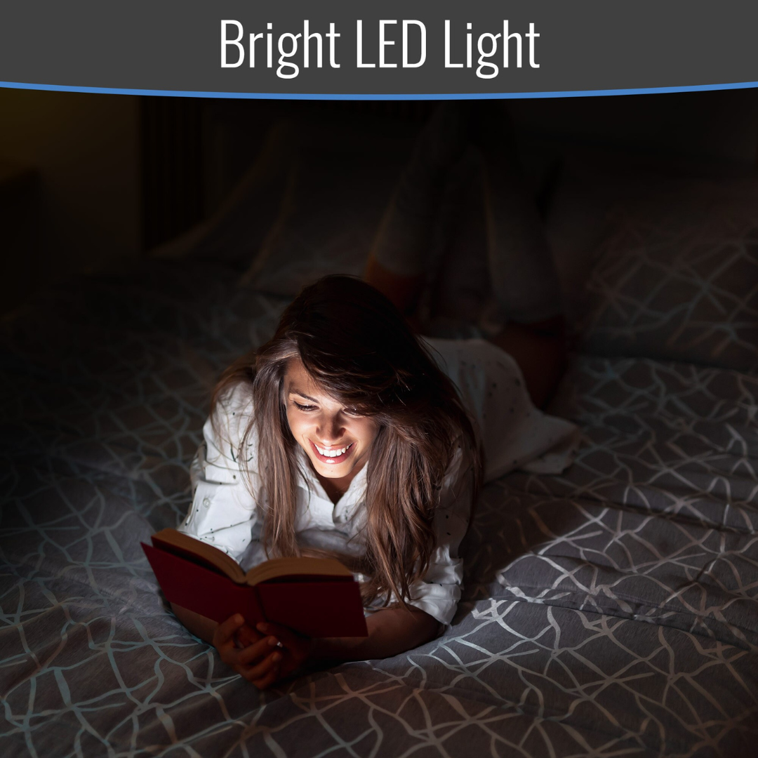 DMI LED Magnifying Glass with Light - Extendable Length - primehubstore.shop Handheld Magnifiers