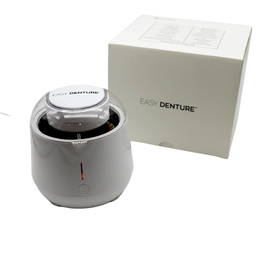 Easy Denture - UV Ultrasonic Denture Cleaner & Disinfectant - primehubstore.shop Denture Cleaner