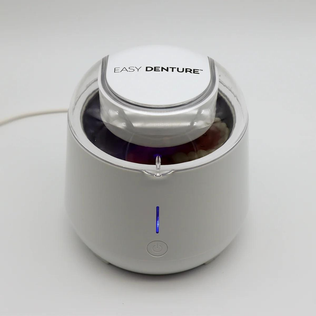 Easy Denture - UV Ultrasonic Denture Cleaner & Disinfectant - primehubstore.shop Denture Cleaner
