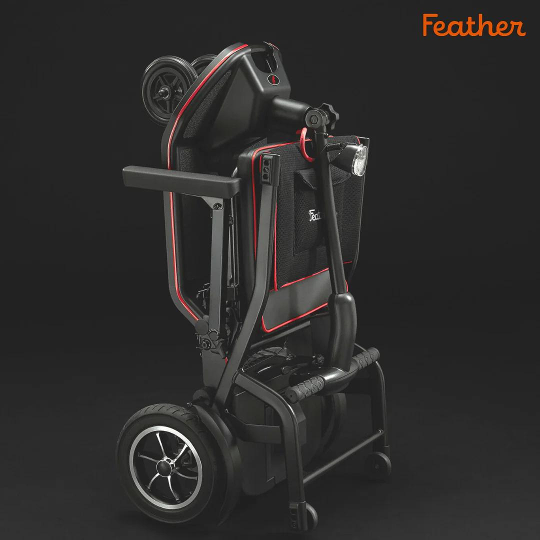 Feather Chair Featherweight 4-Wheel Power Mobility Scooter - Airline Approved - primehubstore.shop Scooters