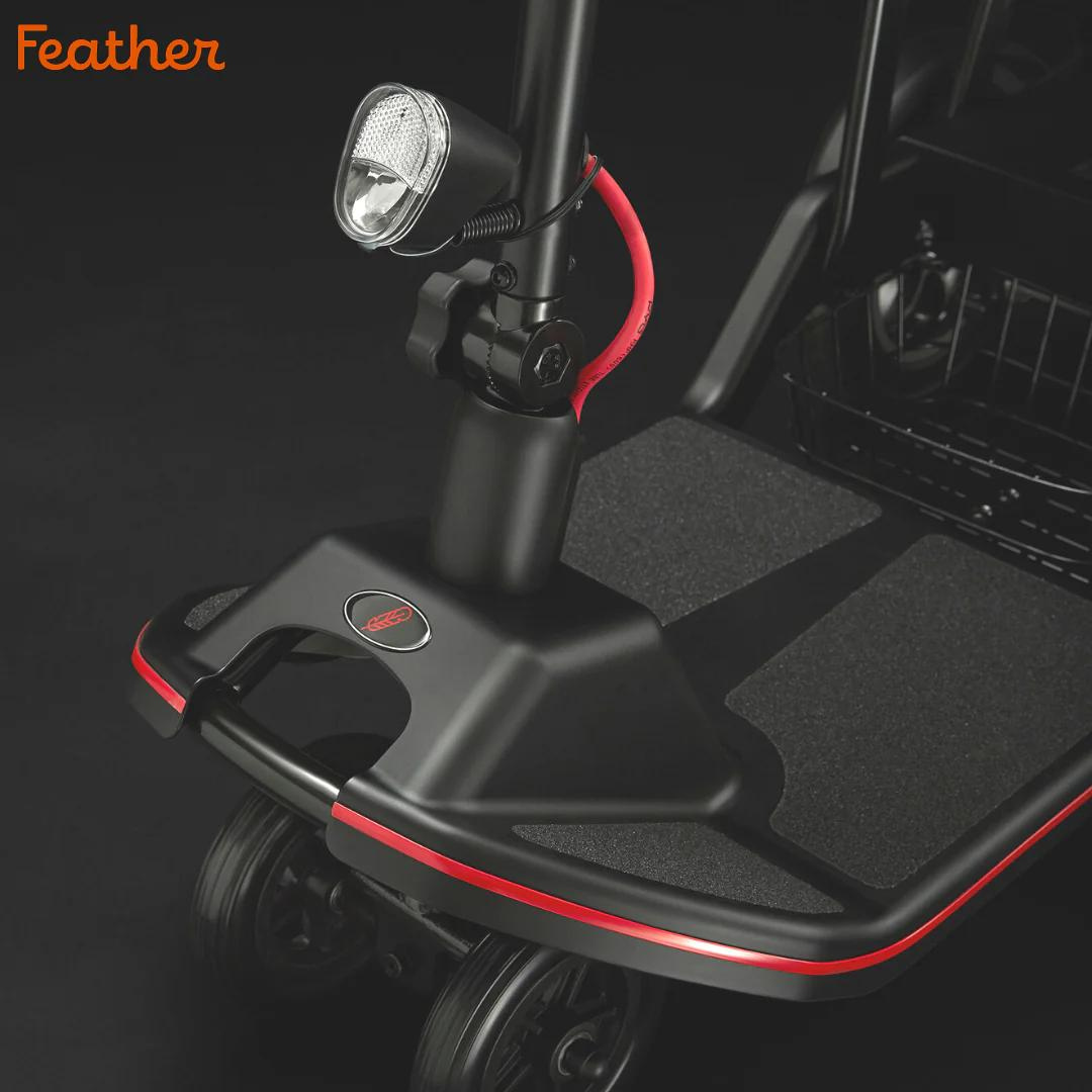 Feather Chair Featherweight 4-Wheel Power Mobility Scooter - Airline Approved - primehubstore.shop Scooters