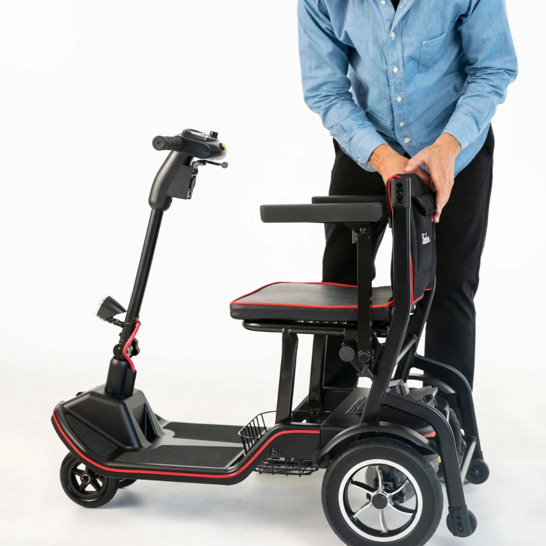 Feather Chair Featherweight 4-Wheel Power Mobility Scooter - Airline Approved - primehubstore.shop Scooters
