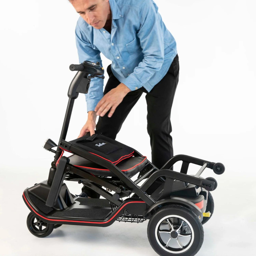Feather Chair Featherweight 4-Wheel Power Mobility Scooter - Airline Approved - primehubstore.shop Scooters