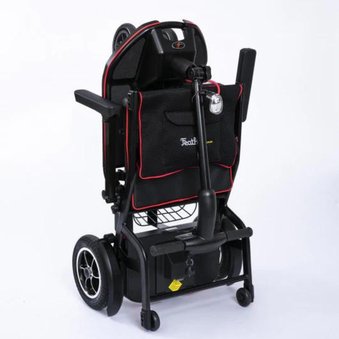 Feather Chair Featherweight 4-Wheel Power Mobility Scooter - Airline Approved - primehubstore.shop Scooters