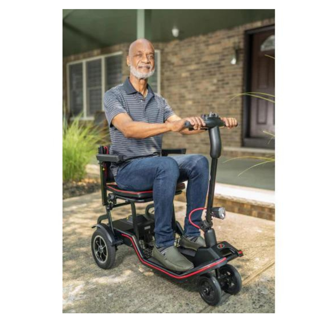 Feather Chair Featherweight 4-Wheel Power Mobility Scooter - Airline Approved - primehubstore.shop Scooters