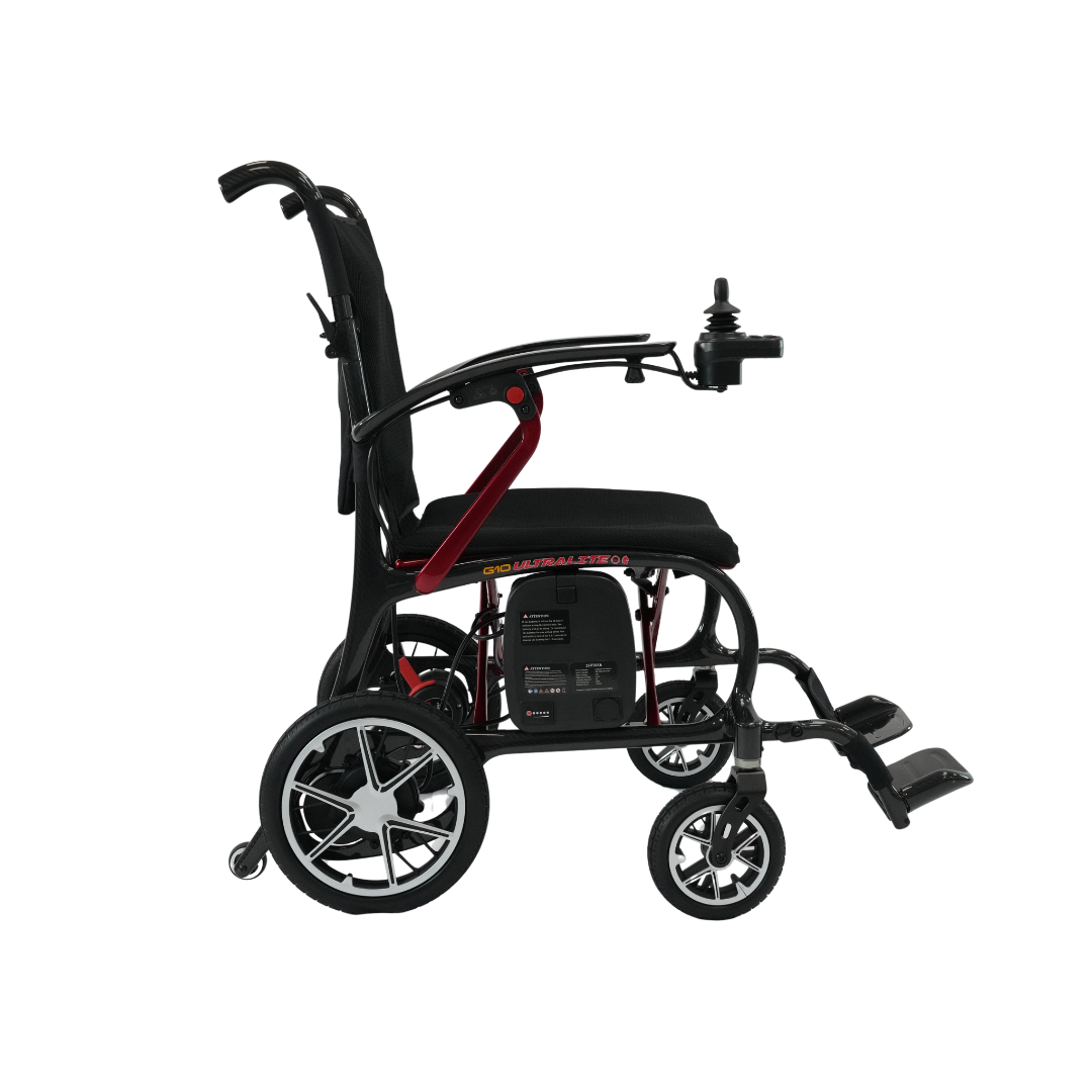 Forcemech Ultralite G10 Carbon Fiber Power Wheelchair - primehubstore.shop Power Chairs