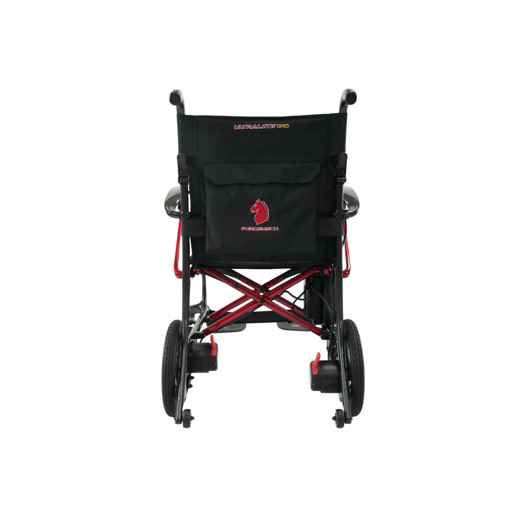 Forcemech Ultralite G10 Carbon Fiber Power Wheelchair - primehubstore.shop Power Chairs
