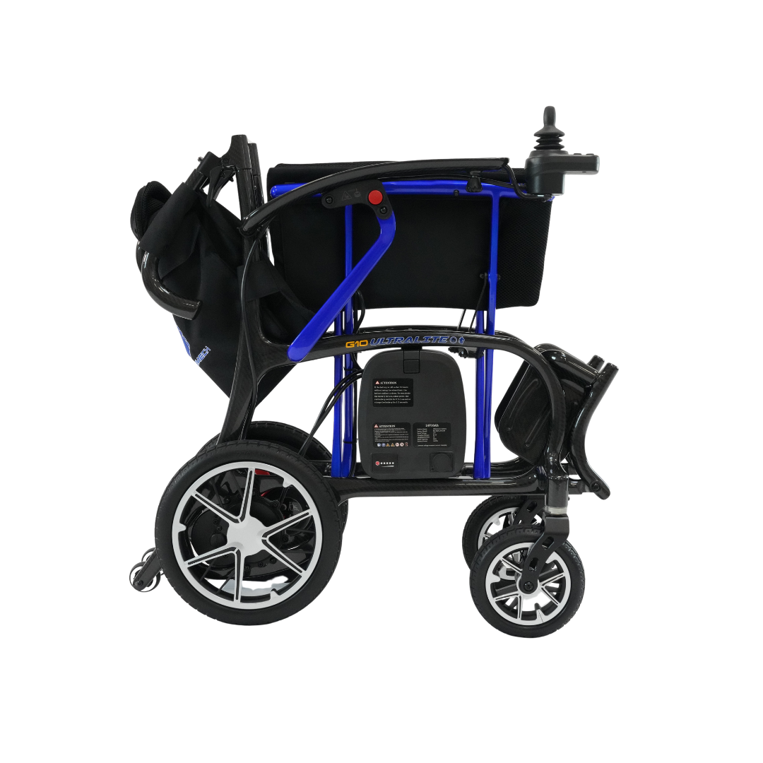 Forcemech Ultralite G10 Carbon Fiber Power Wheelchair - primehubstore.shop Power Chairs