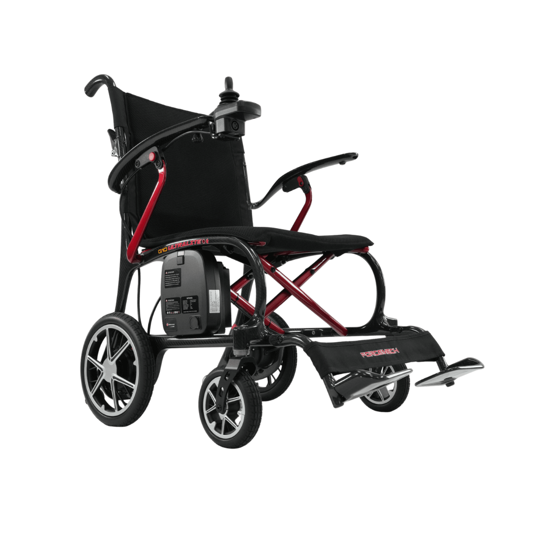 Forcemech Ultralite G10 Carbon Fiber Power Wheelchair - primehubstore.shop Power Chairs