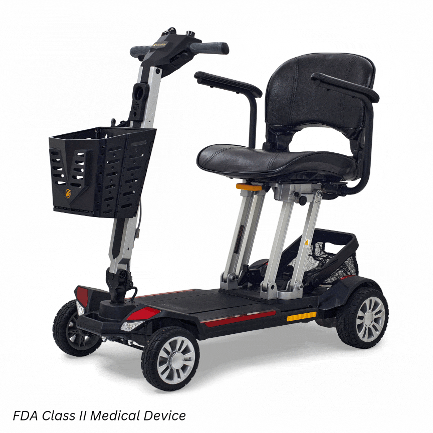 Golden Tech GB120 Buzzaround Carry-On Folding Airline Approved Travel Scooter - primehubstore.shop Scooters