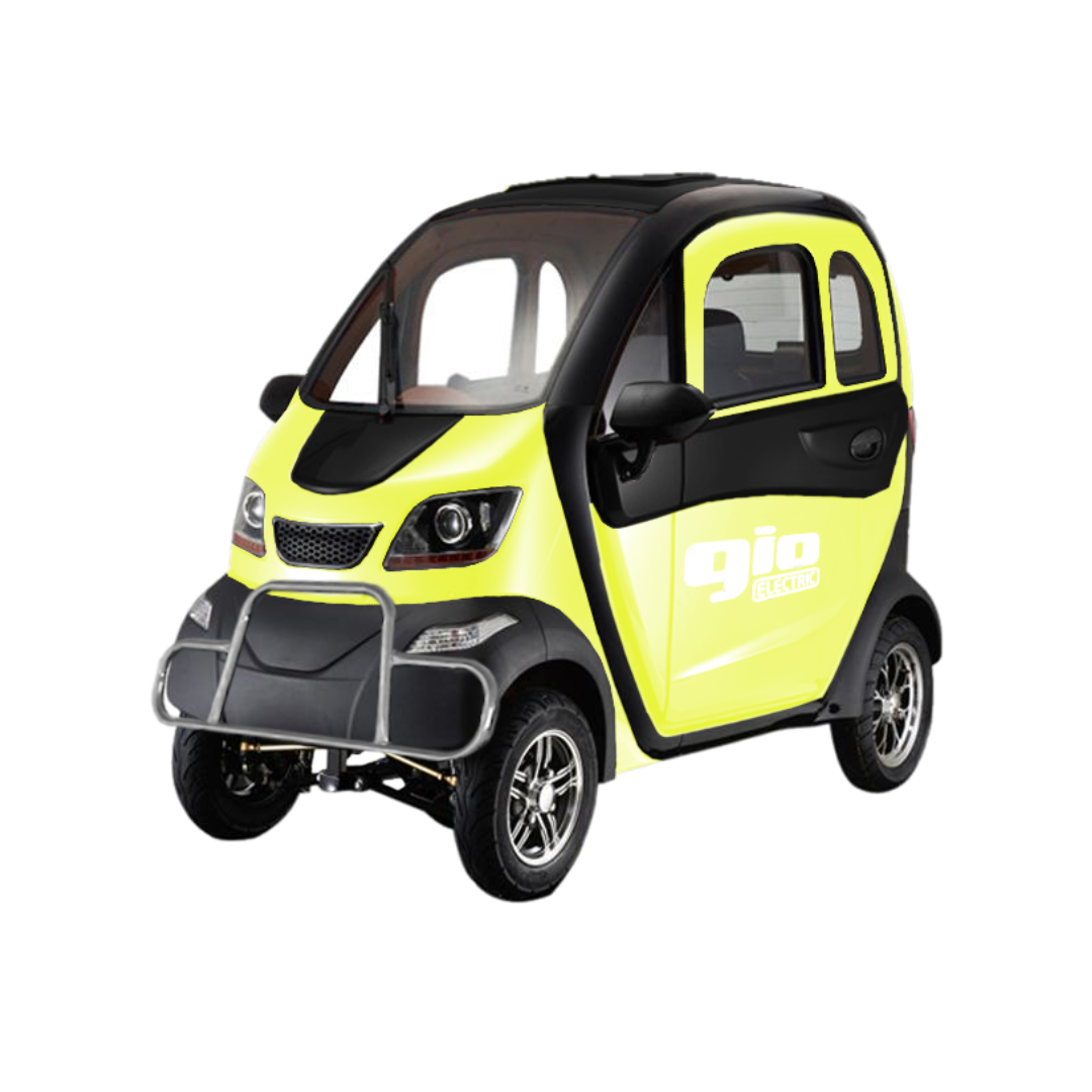 GIO Golf Fully Enclosed Mobility Scooter - 30 Mile Distance - 18.5 MPH - primehubstore.shop Scooters