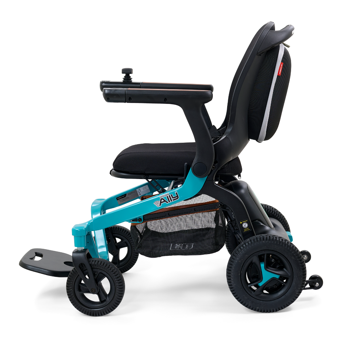 Golden Tech GP303A Ally Lightweight Folding Electric Smart Chair - primehubstore.shop Power Chairs
