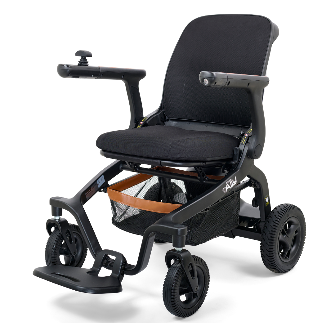 Golden Tech GP303A Ally Lightweight Folding Electric Smart Chair - primehubstore.shop Power Chairs