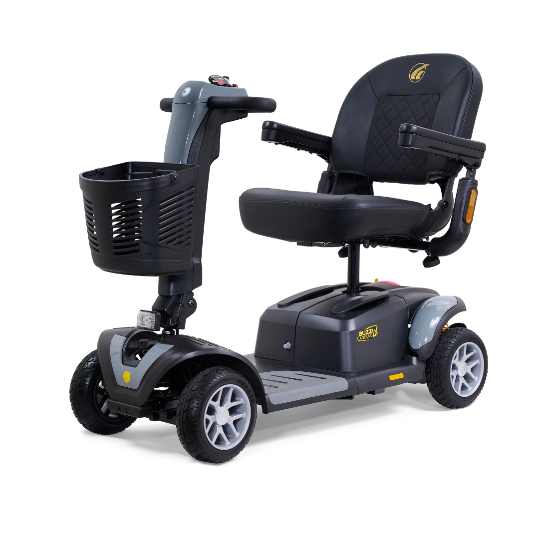 Golden Tech GP149A Buzzaround LX Extreme Luxury Full Size Travel Mobility Scooter - 4 Wheel - primehubstore.shop Scooters