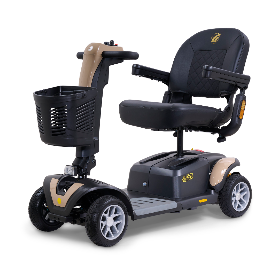 Golden Tech GP149A Buzzaround LX Extreme Luxury Full Size Travel Mobility Scooter - 4 Wheel - primehubstore.shop Scooters