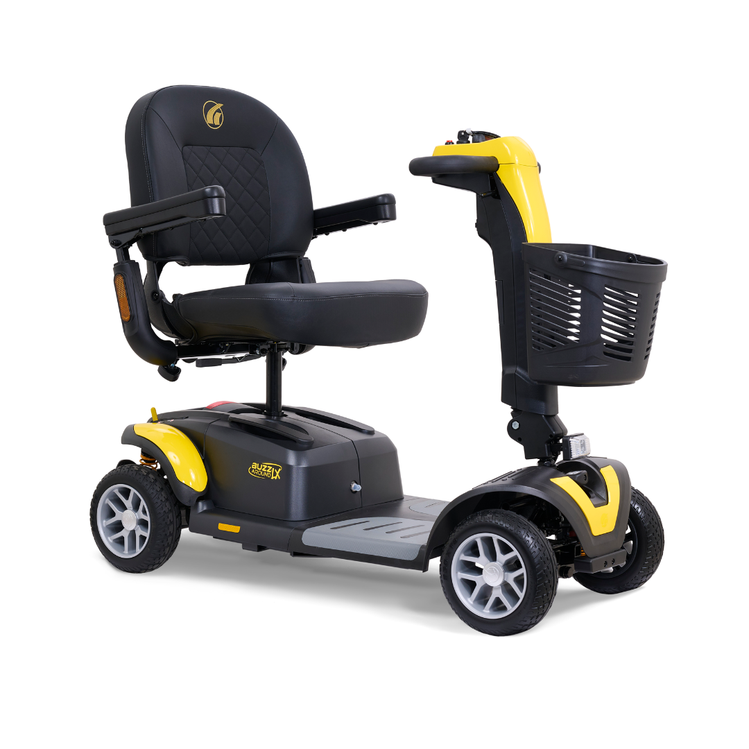 Golden Tech Buzzaround LX Extreme Luxury Full Size Travel Mobility Scooter - 4 Wheel - primehubstore.shop Scooters