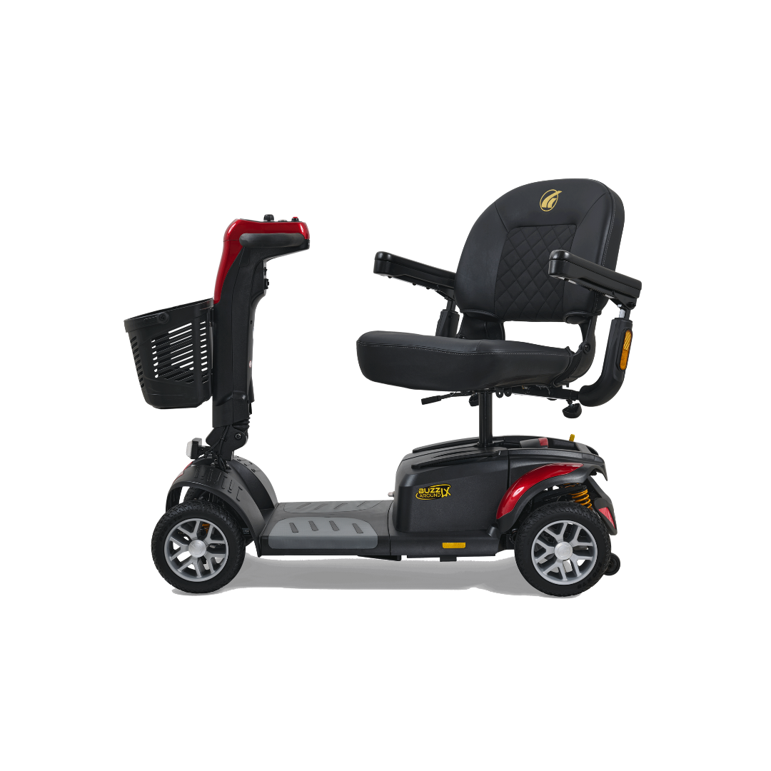 Golden Tech GP149A Buzzaround LX Extreme Luxury Full Size Travel Mobility Scooter - 4 Wheel - primehubstore.shop Scooters
