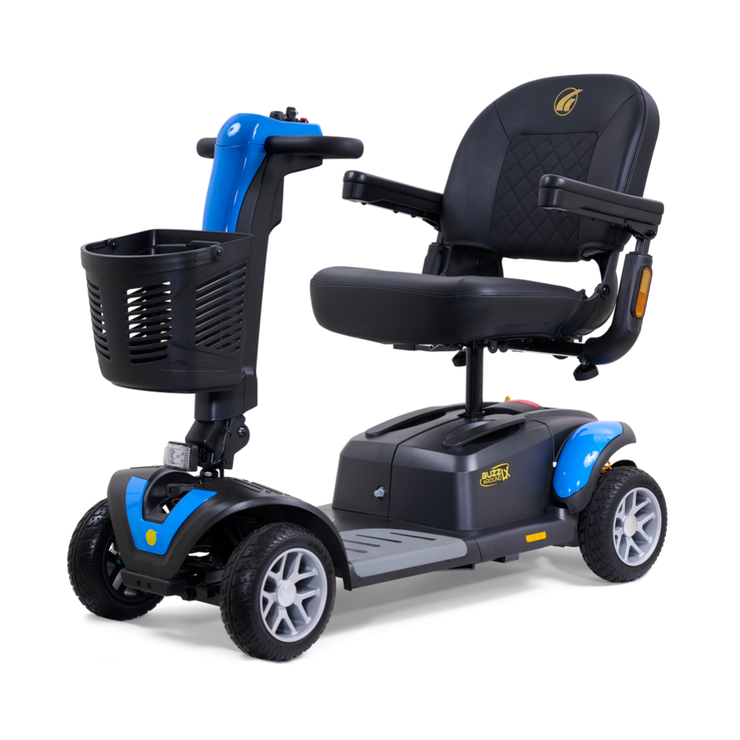 Golden Tech GP149A Buzzaround LX Extreme Luxury Full Size Travel Mobility Scooter - 4 Wheel - primehubstore.shop Scooters