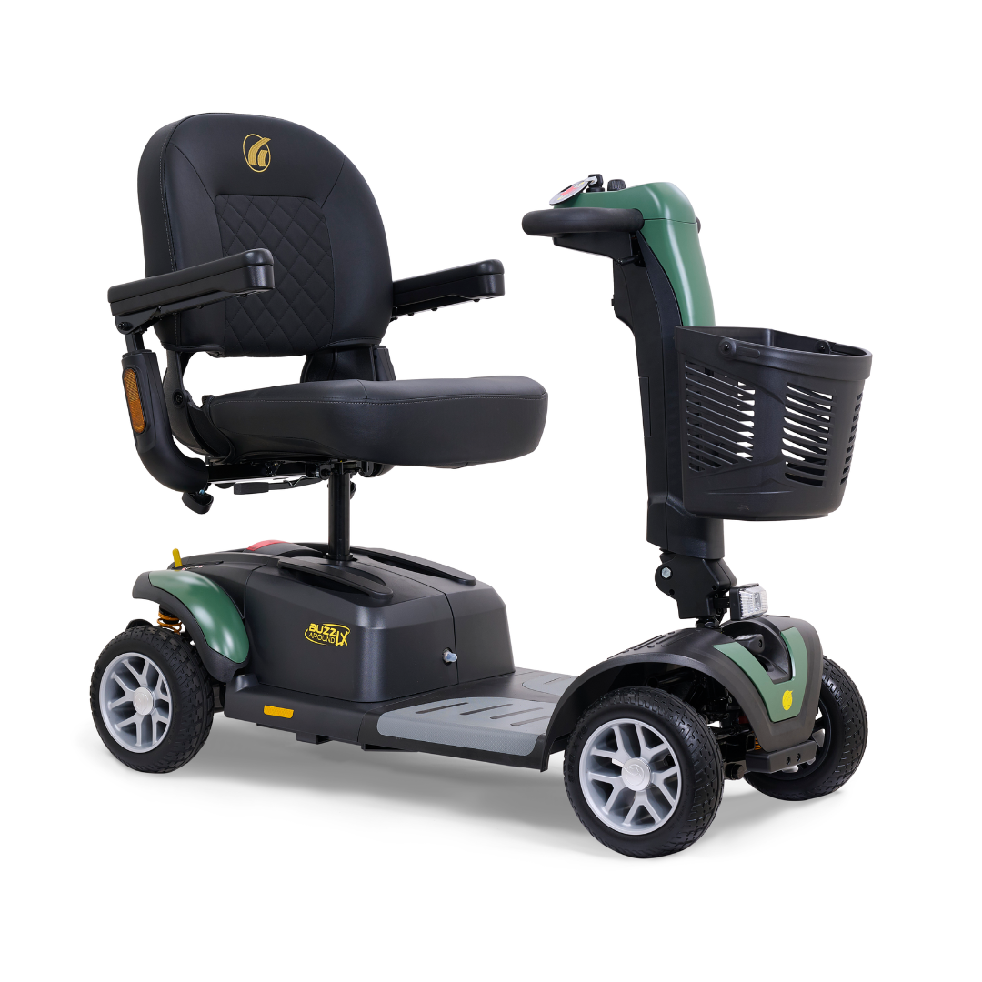 Golden Tech GP149A Buzzaround LX Extreme Luxury Full Size Travel Mobility Scooter - 4 Wheel - primehubstore.shop Scooters