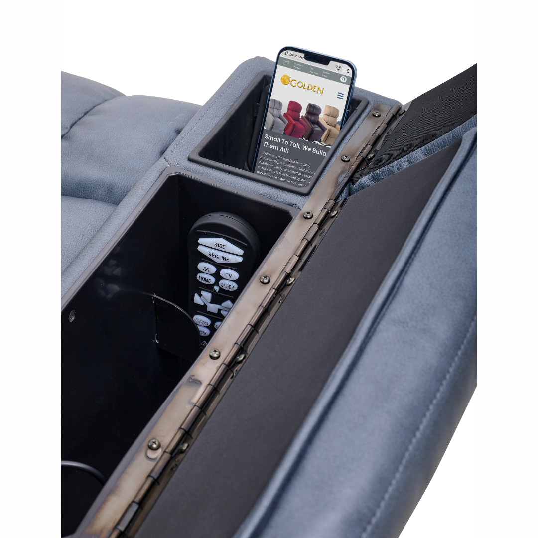 Golden Tech PR447 Rhea Assisted Lift Chair with Twilight & Nirvana Massage - primehubstore.shop