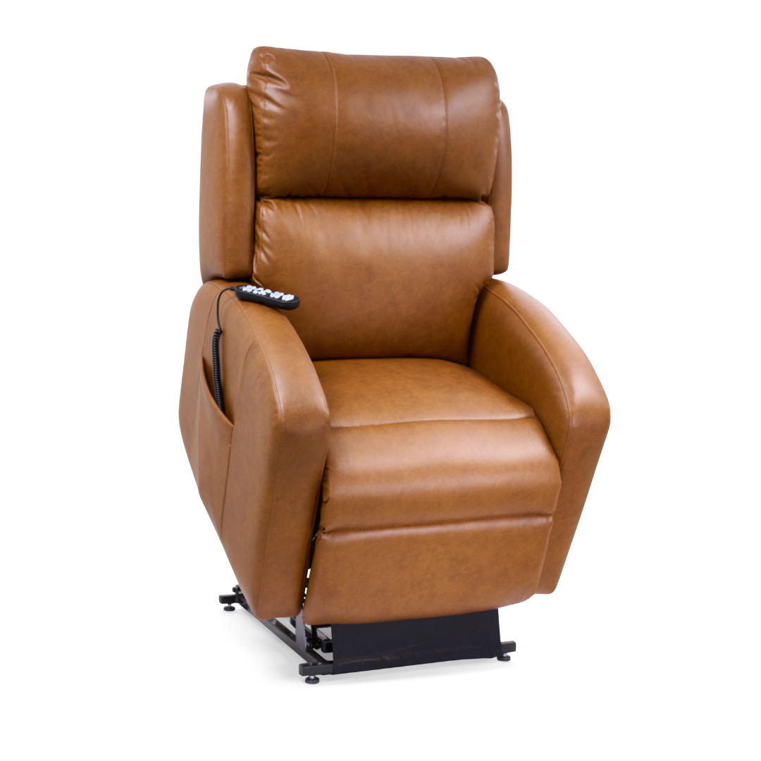 Golden Tech PR764 EZ Sleeper Slim Assisted Lift Recliner with Twilight, Heat & Massage - primehubstore.shop Recliners