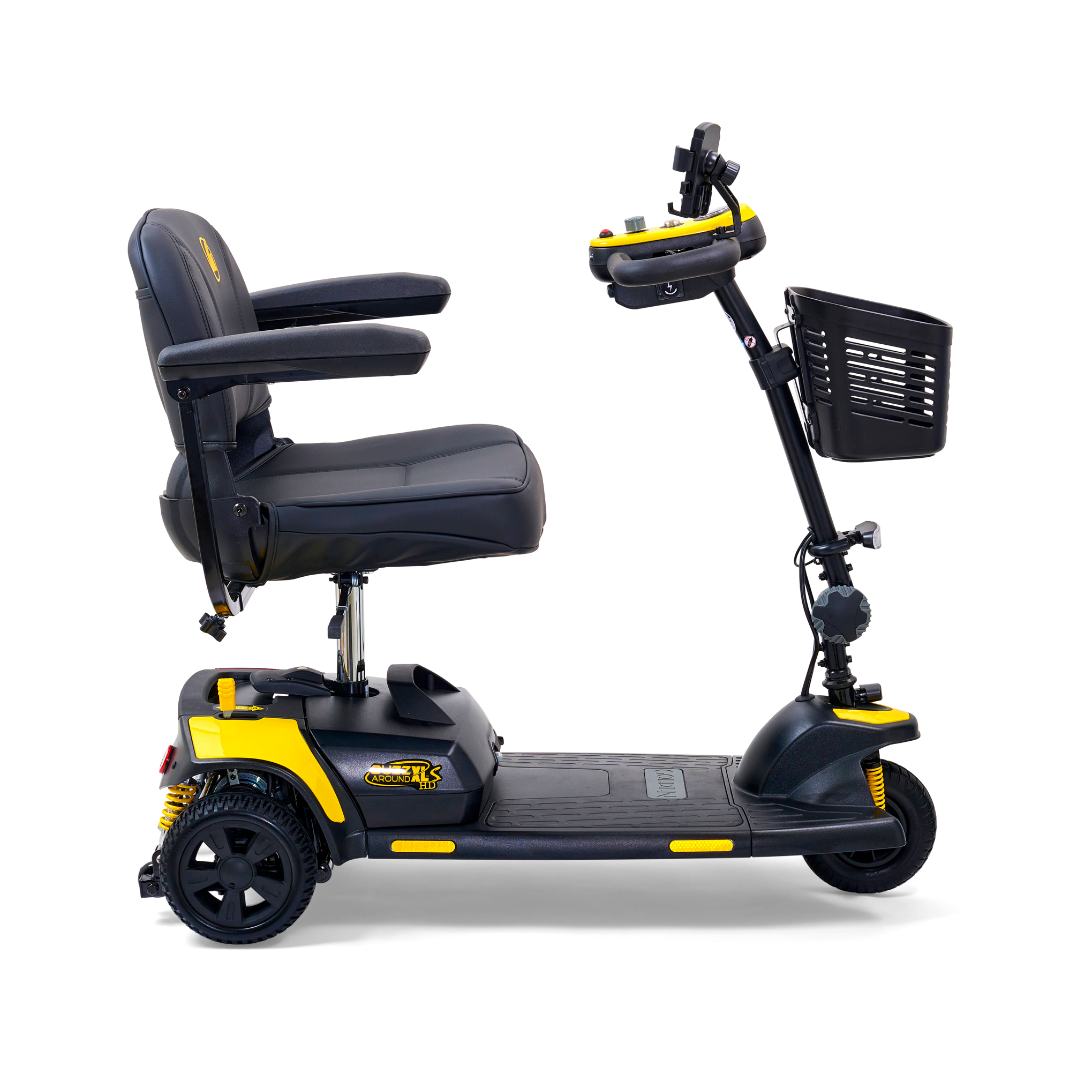 Golden Tech Buzzaround XLS-HD 3-Wheel Portable Scooter with Suspension - primehubstore.shop Mobility Scooters
