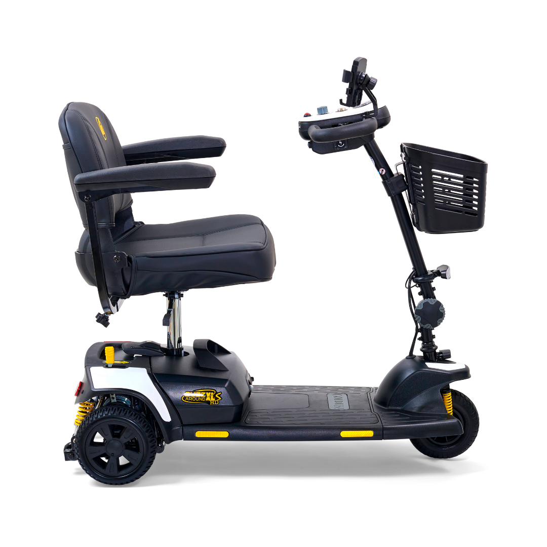 Golden Tech Buzzaround XLS-HD 3-Wheel Portable Scooter with Suspension - primehubstore.shop Mobility Scooters