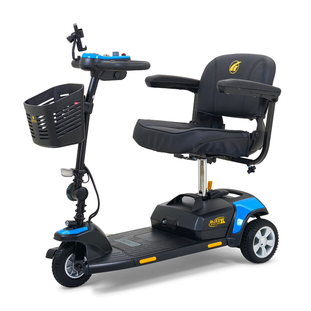 Golden Tech Buzzaround XL 3-Wheel Mobility Scooter - primehubstore.shop Mobility Scooters