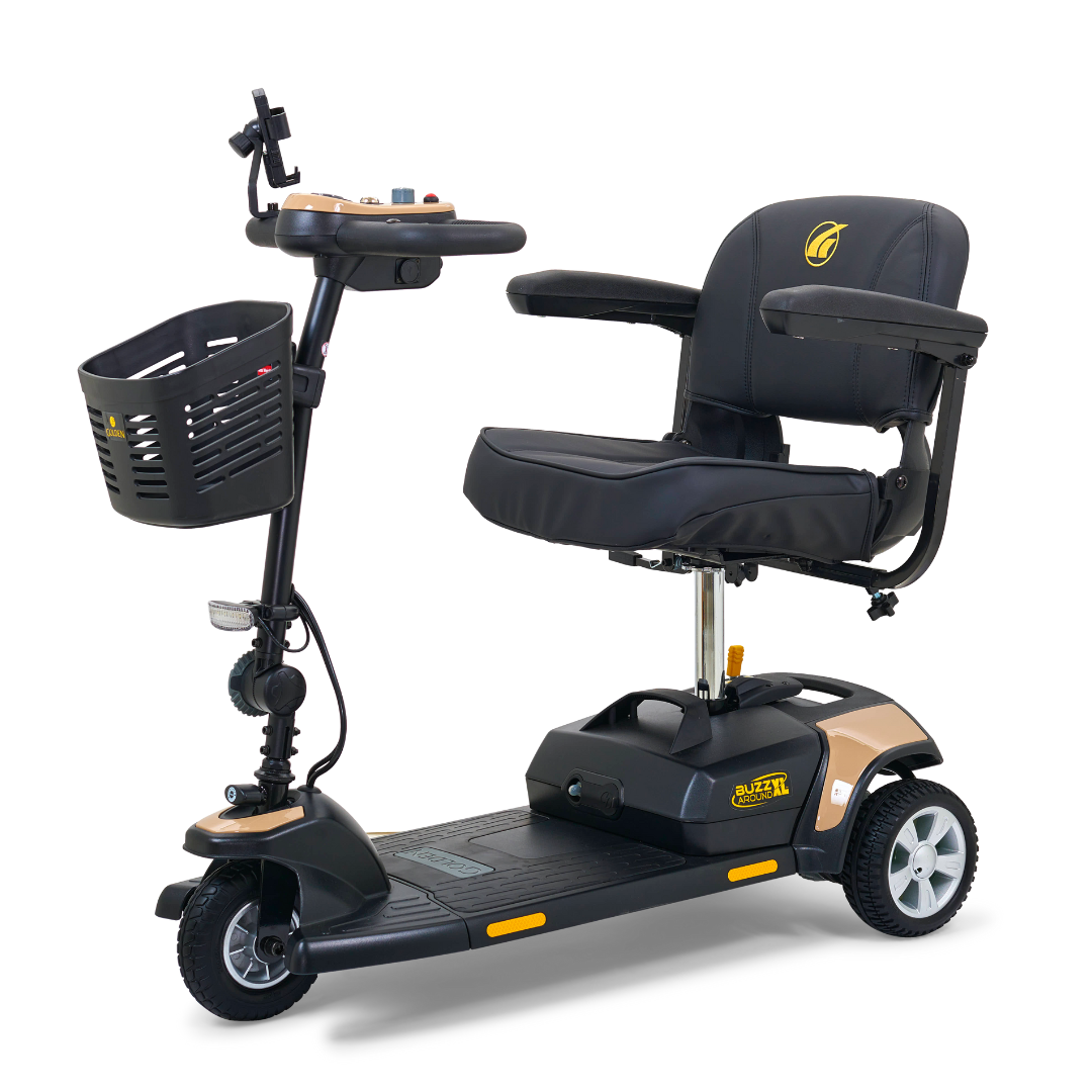 Golden Tech Buzzaround XL 3-Wheel Mobility Scooter - primehubstore.shop Mobility Scooters